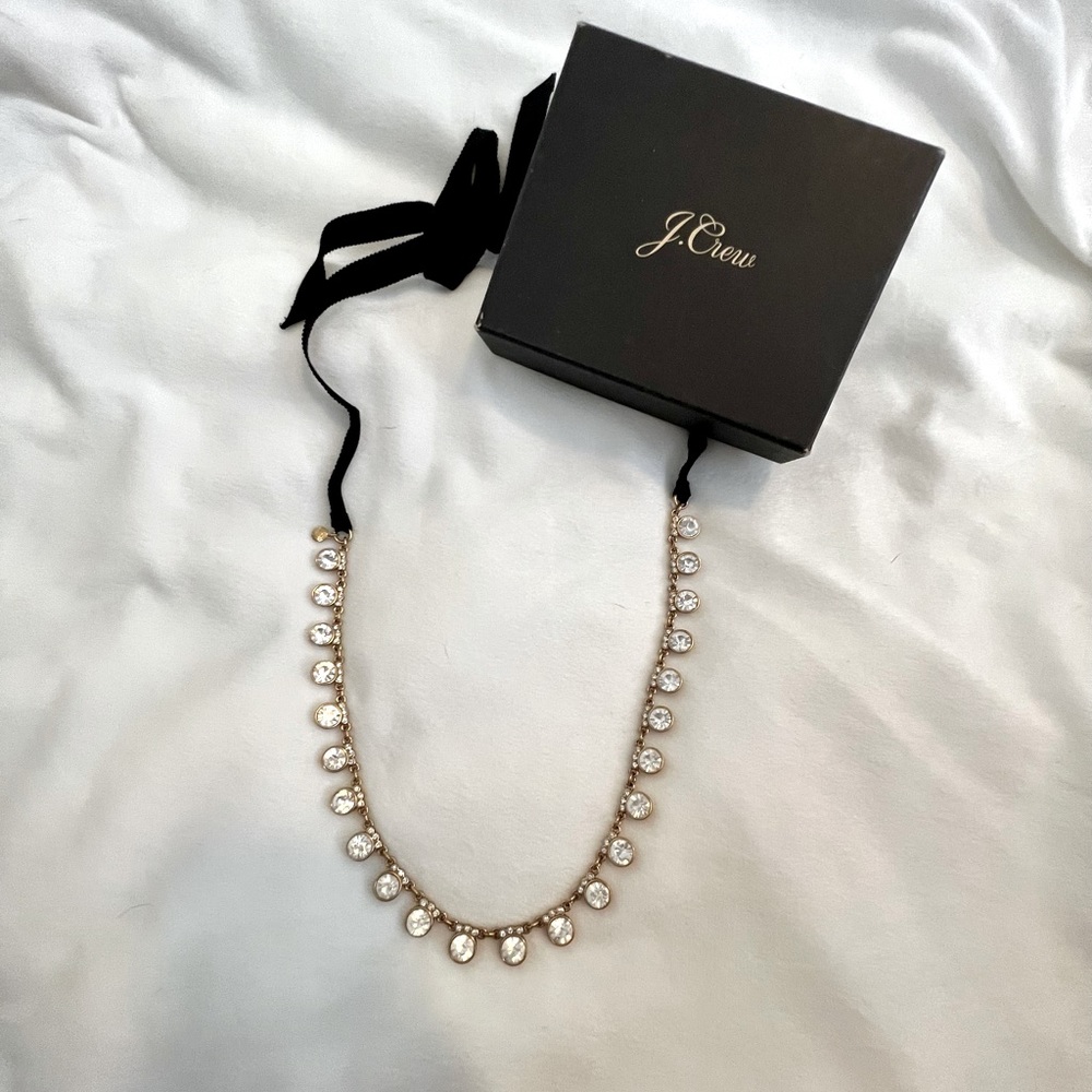 J. Crew Crystal Necklace